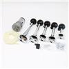 YIDA, clacson ad aria da 12 V, 150 db, in zinco cromato, 5 clacson musicali, relè per auto con compressore, per qualsiasi veicolo a 12 V, camion, treni, barche, auto, furgoni