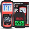 Autel AL519 AutoLink Strumento Diagnostico Auto OBD2 Scanner Motore Auto Lettore di Codice di Errore, con Modello Avanzato 6, Versione Avanzata di AL319