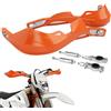 JFG RACING Paramani Moto, Paramani Moto Alluminio per Manubrio 22 mm 28 mm Surron Talaria Sting Beta 50 CRF XR YZF XC KX 125 150 250 300 Ebike Quad Pit Bike Motocross Enduro-Arancione