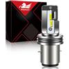 WinPower BA20D/ S2 Faro per motocicletta a LED CPS 1860 DC 12V Fascio alto/basso 6000K Biluce Ultra bianco, 1pc