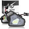 TECTICO Luce pozzanghera, Specchi LED 12V 6000K Xenon Bianco Canbus W176 W204 W212 W218 W117 W156 W209 W221 W246 W242 C216 C207, 2 pezzi