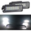 MARCHFA 18 Led smd Luci Targa Lampadine Canbus Error Free Compatibile con Golf 4 5 6 7 Polo 2 Pezzi