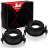 WinPower H7 LED lampadina Adattatore Supporto Clip Fermo Base Supporto Zoccolo Compatibile con E46 E65 E90, 2 pezzi