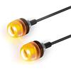 Alchemy Parts Motocicletta Piccolo Micro Frecce LED - Lenti Ambra