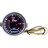 Mintice 12V Auto 2 52mm Universale LED Bianco Leggero Manometro Pressione Turbo Boost Bar Indicatore Calibro Motore Misuratore Meter Fumo Tinta Len