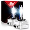 WinPower D1S 35W Xenon Lampada HID Kit Xeno Lampadina 85V Auto 8000K Cool Blue Luce Extreme Vision (2 Bulbi)