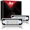 WinPower LED Luce targa 3 SMD 6000K Bianco Con Canbus Senza errori per Classe C E CLS SLK W203 5D W211 4D/5D C219 4D R171 2D ect., 2 pz.