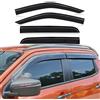 JHCHAN Deflettori antivento grigio fumo per Isuzu D-Max 2020-2024 V-Cross LSE LS L Doppia cabina Pickup Deflettori laterali 4 pezzi