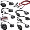 AUTOUTLET 8 Pezzi Set Cavi Diagnostici Universale,Kit Adattatori OBD2 OBD1 per Scanner,Cavo Adattatore Diagnostico per AutoCom Delphi CDP DS150Er
