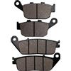 Yerbay Pastiglie freni Anteriore/Posteriore kit per Honda XL 600 VR/VT Transalp 1994-1996/ FMX 650 2005-2008