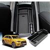 GAFAT DS 7 Crossback/Facelift 2025 2026-2017 Scatola Portaoggetti, DS7 Crossback 2025 Organizer per Console Centrale e Braccioli, Compatibile con Citroen DS7 Crossback Accessori