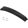 Generico Boita 2.0 Cresta Parafango compatibile con Vespa PX 1° Serie (tipo stretto) Carbonio Nero Lucido