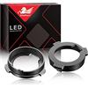WinPower LED H7 Base della lampadina Clips Adattatore Titolare Supporto Conversione Accessori, 2 Pezzi