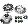 Alnicov Kit Variatore Completo per Jog TNG Adly Aprilia 50cc 49cc 2 Tempi Scooter Variatore Frizione Kit