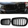 Gangying F15 F16 Griglia Radiatore per BMW X5 X6 Serie X5 F15 X6 F16 X5M F85 X6M F86 Griglia Anteriore X5 X6 Nera Lucida 2013-2019