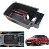 GAFAT Seat Leon MK4 | Cuprα Formentor 2020-2024 2025 Vano Portaoggetti per Bracciolo, Nuovo Seat Leon 4 KL ST FR Formentor VZ Facelift Secondario Organizer da Braccioli per Console Centrale (Rosso)