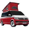 Soekodu Copertura Parabrezza Auto Compatibile con VW T6, 600D Lusso Parasole per Finestrino Anteriore, 100% Oscuramento, Blocca I Raggi UV, Resistente Alle Intemperie