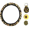 YoMaris Coprivolante Girasole Universale Girasole Accessorio Auto Poliestere Gomma Giallo