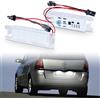 POPMOTORZ 2 Pezzi LED Luci targa per auto Lampada targa 18 2835 SMD con CanBus nessun errore 6000K per Ope-l Zafira B Vectra C Corsa C/D Insigina Astra J/H Adam Cascada Meriva A/B Tigra Twin Top