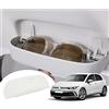 GAFAT 2020-2024 2025 V-W Golf 8 MK8 ID.3 ID.4 | Cuprα Born | Skodα Enyaq IV/Octavia 4 | Q4 e-Tron Porta Occhiali da Sole, Custodie Occhiali Golf 8, Accessori Golf 8, Accessori ID3 ID4 (Bianco)