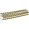 Mintice™ 5 X Giallo 12V Striscia Luminosa sottoscocca Impermeabile Flessibile 15 LED 30 Centimetri Auto Veicolo Auto griglia