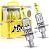 Sidaqi H1 Lampadine alogene - 12V 100W 2800K Giallo Auto Fari Fendinebbia DRL, 2 pezzi