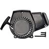 WOOSTAR Avviamento a Strappo Sostituzione per 2 Tempi 47cc 49cc Pocket Bike Mini Quad Pit Bike Scooter ATV Nero