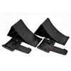 Tripus Cavalrywolf Set Completo di Ruote Cunei, Include Staffa, 27.4cm x 17.3cm x 10.7cm, Nero