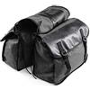 evomosa Borse Laterali in Tela per Moto - Borsa Porta Attrezzi Impermeabile da Viaggio per Cavaliere - Scatola da Turismo (Nero)
