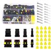 HUAZIZ 20 Kit 1/2/3/4 Pin Auto Impermeabile Connettore, Connettore Elettrico Spina Impermeabile 1.5mm terminale Impermeabile Legare Elettrico Connettore per Auto Camion Marina Moto