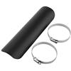 Jadeshay Paracalore Marmitta,Silenziatore Scudo Termico Universale Scarico In Metallo Automotive Tubo Termico Copertura di Isolamento Termico Protezione Tallone per Moto de Diametro 50 mm a 70 mm