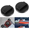 Greluma 2 Pcs Universal Square Polyurethane Jack Pad Adapter compatibile con BMW e Mini