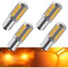 KaiDengZhe 4 pz Ambra 1156 BAU15S PY21W 5630 33SMD LED lampadine a LED 900LM Super Bright LED Indicatori di direzione Coda luce di parcheggio 12-30 V 3.6 W