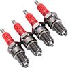 GOOFIT 14mm Candela d'accensione F7TC 4 pezzi Universale sostituzione per GX120 GX160 GX200 GX240 GX270 GX340 GX390 Decespugliatore Pit Bike Scooter Go Kart ATV Quad Ciclomotore Arancione