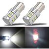 PYRJIN P21w 1156 Ba15s Lampadine LED, PYJR DC12v-24V Ampia tensione, Super Bright con Proiettore, 6000K Bianca, per llampada della retromarcia, luci posizione, stop e fendinebbia, 2 Pezzi