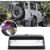 NSLUMO luce targa LED per L/and Rover Defender 90 110 130 1990-2016 Serie 2 | 2A 3 tutti i modelli, bianco intenso 18-LED posteriore, posteriore, CANbus senza errori 1Pcs