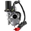Wilktop Carburatore 18mm, Carburatore di Ricambio E-choke Carburatore PI, 2Takt, Hussar, Minarelli, Popcorn, Oliver, Generic, Keeway (JOG 50 JOG 90)