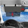 NEWFUN Estensore Parasole Auto,Aletta Parasole Universale con Protezione dai Raggi UV,Antiriflesso Parasole Extender,per Sedile Anteriore Conducente o Passeggero Universale Per Tutte le Auto