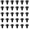 YINETTECH Clip di fissaggio per auto, 50 pezzi, rivetti in plastica per paraurti compatibili con Peugeot Citroen 1609267280 856553