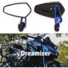 DREAMIZER 7/8 22mm Specchietti Manubrio per Moto, Specchietti end bar per 790 690 390 125 Z1000 ER6N ER6F Monster M696 821 MT03 MT09 FZ6