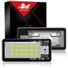 WinPower LED Luci targa per auto Lampada targa 3582 SMD con CanBus nessun errore 6000K Xeno Bianco freddo Compatibile con Audi A3 S3 A4 S4 B6 B7 RS4 RS6 A8 S8 Q7 ecc., 2 Pezzi