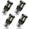 AGLINT T10 W5W LED CANBUS 194 168 Cuneo Tipo Auto Lampadina 10SMD 7020+3030 Luci di posizione Targa Lampade Luce di Indicatore Laterale Bianca 4PCS