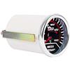 Mintice 12V Auto 2 52mm Universale LED Bianco Leggero Manometro Temperatura dell'Acqua Indicatore Calibro Motore Misuratore Meter Fumo Tinta Len