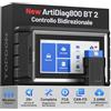 TOPDON ArtiDiag800 BT 2, strumento di diagnostica per tutti i sistemi, oltre 28 funzioni di manutenzione, controllo bidirezionale, wireless Bluetooth, 2 Anni di Aggiornamenti Inclusi