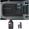 CDEFG Compatibile con Seat Leon mk4 KL Cupra Formentor 2020-2024 2025 Vano Portaoggetti Bracciolo Scatola di Controllo Centrale Organizer con Tappetino Antiscivolo Leon 4 2024 Accessori (Nero)