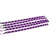 Mintice™ 5 X Viola 12V 15 LED veicolo Automobile griglia 30cm Auto Striscia di luce underbody Morbido impermeabile