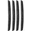 FENGCHUANG Paracolpi Portiere Auto Proteggi Portiere 4 Pezzi Fibra di Carbonio Auto Car Door Bump Protector Sticker Dispositivi di Protezione per Bordi Della Portiera Dell'auto per Porte Auto Garage