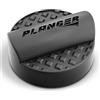 PLANGER® - Curby Pad - tampone in Gomma per cric (per Alcuni Modelli Audi) su cric a Carrello - Protegge Auto e SUV con la Sua Forma e la Gomma