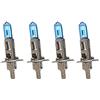Mintice 4 Pezzi H1 6000K Faro Alogeno Gas Xeno Lampada a Luce Bianco Lampadine 55W Auto Fendinebbia Sostituzione