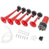 ePathChina Clacson, 125 db, 12 V, Dixie, tromba per auto, con 5 toni musicali di Hazzard, Generale Lee, con compressore per auto camion barca Bus